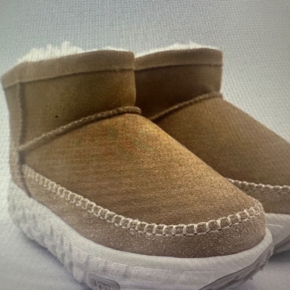 UGG Venture Daze Ultra Mini Chestnut Boots 1158200 Women's Size 8 Mens Size 7 - Picture 2 of 7